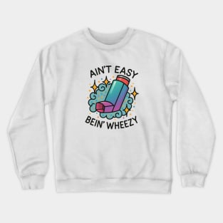 Asthma awareness Crewneck Sweatshirt